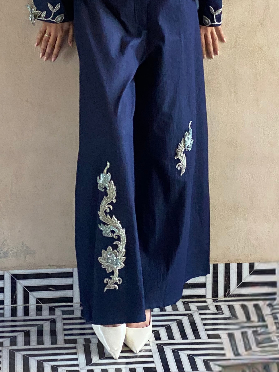 Coral Denim Set