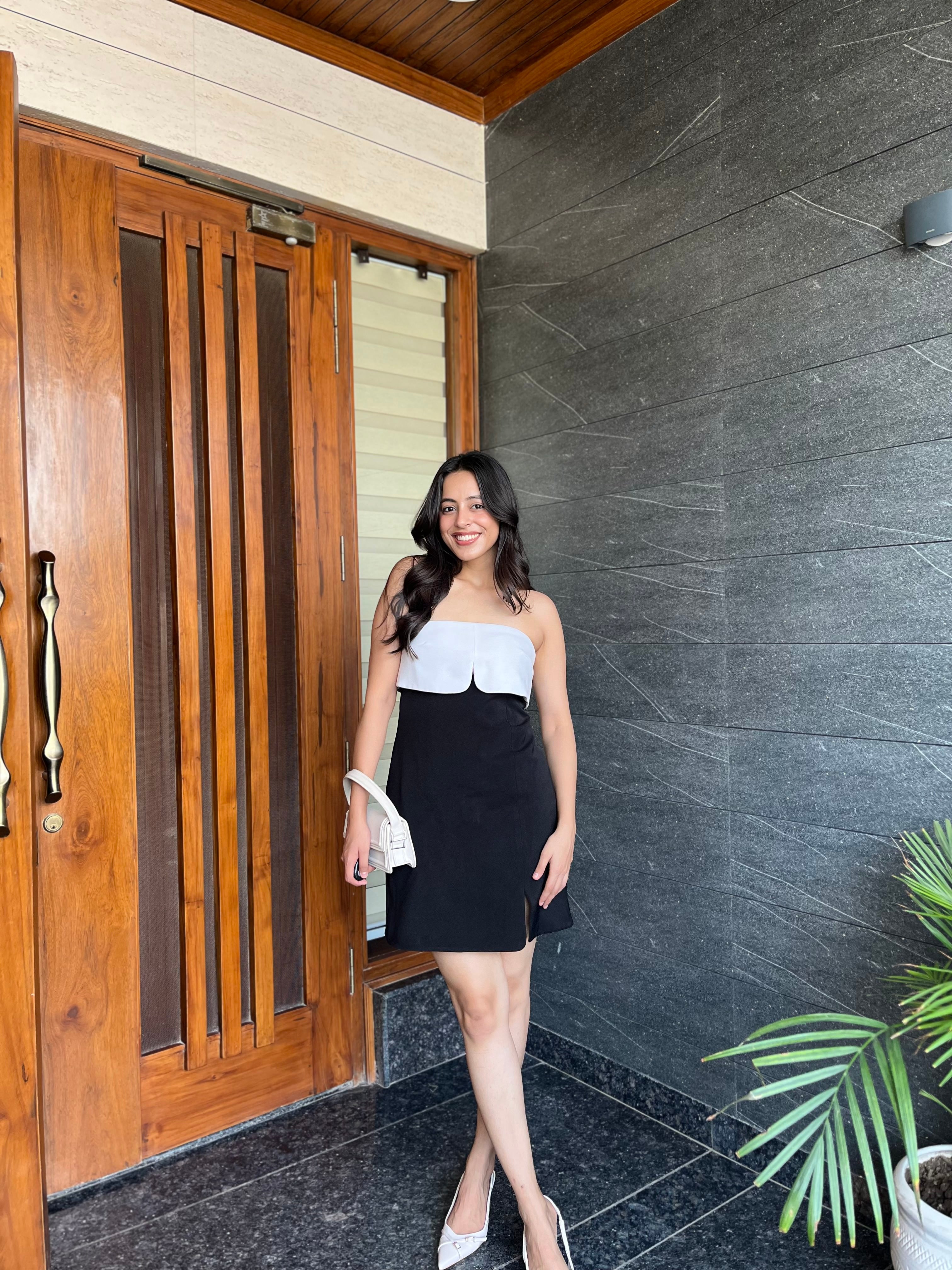 Nishtha Sethi in Keira Tube Dress