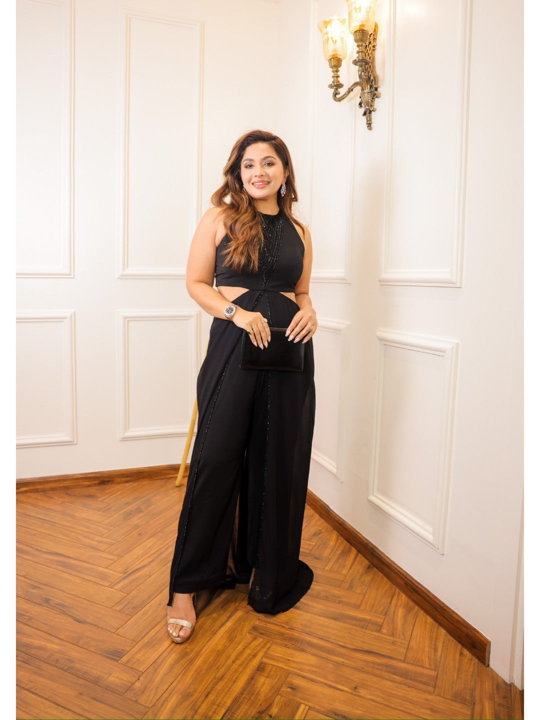 Megha Seehra in Ren Cut Out Jumpsuit