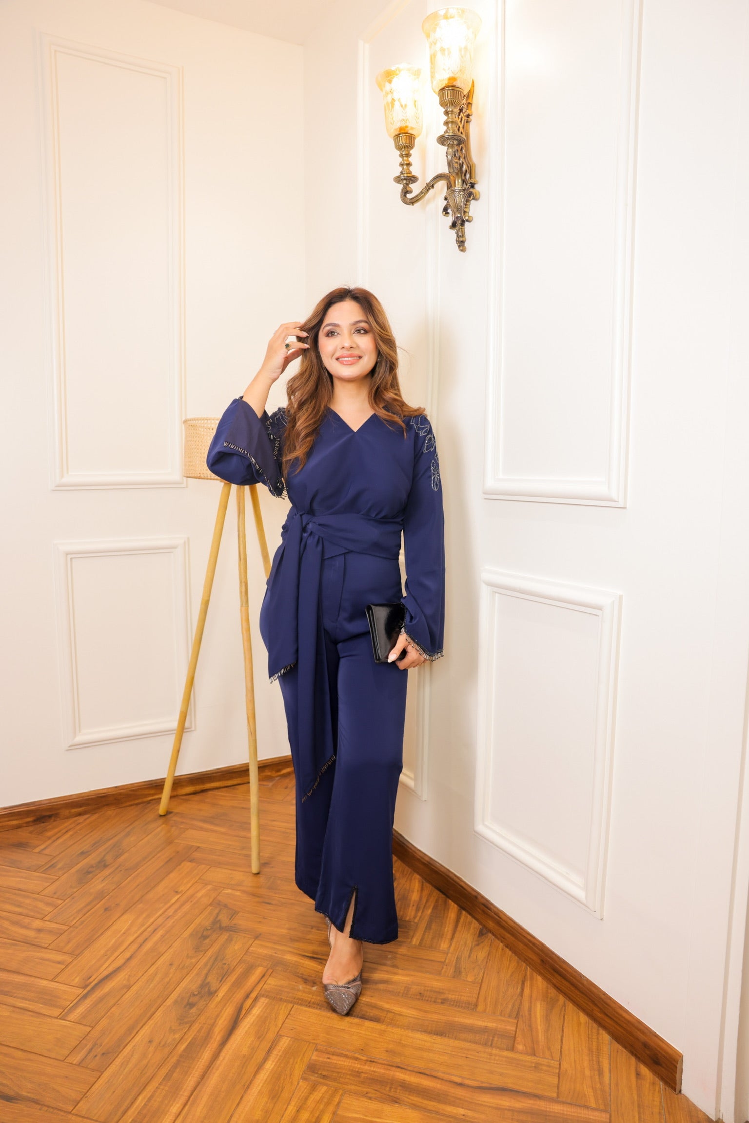 Megha Seehra in Lian Tie Up Top