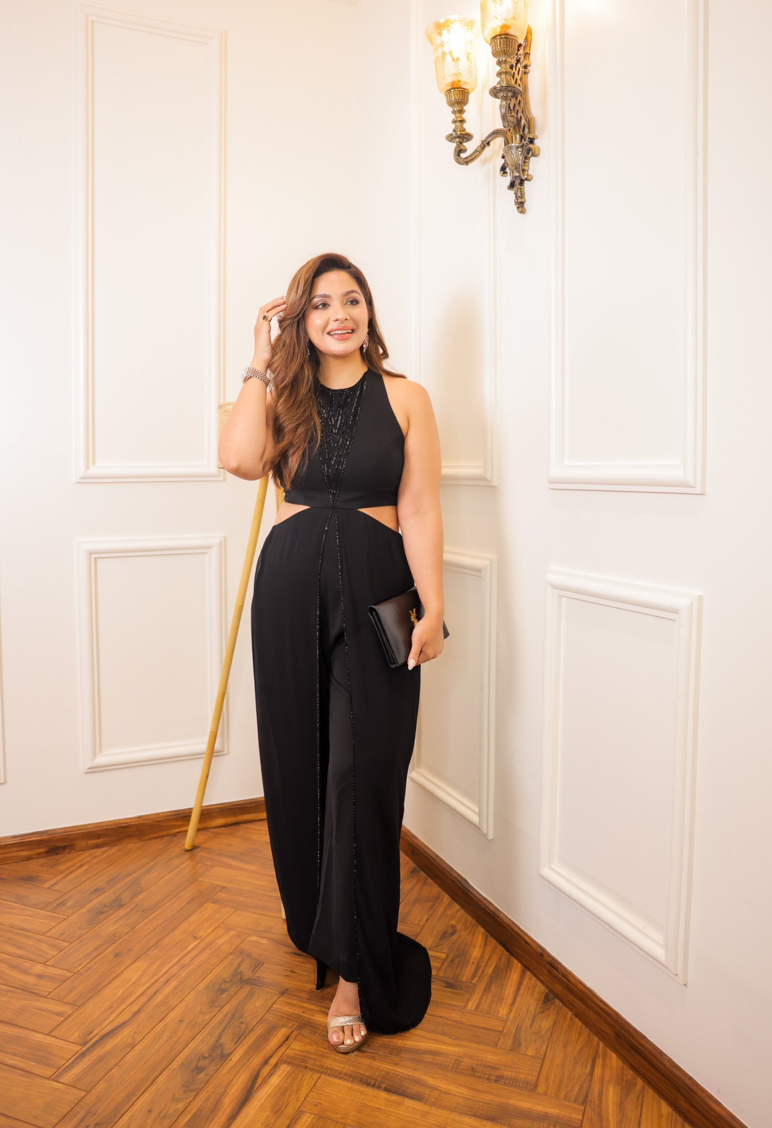 Megha Seehra in Ren Cut Out Jumpsuit