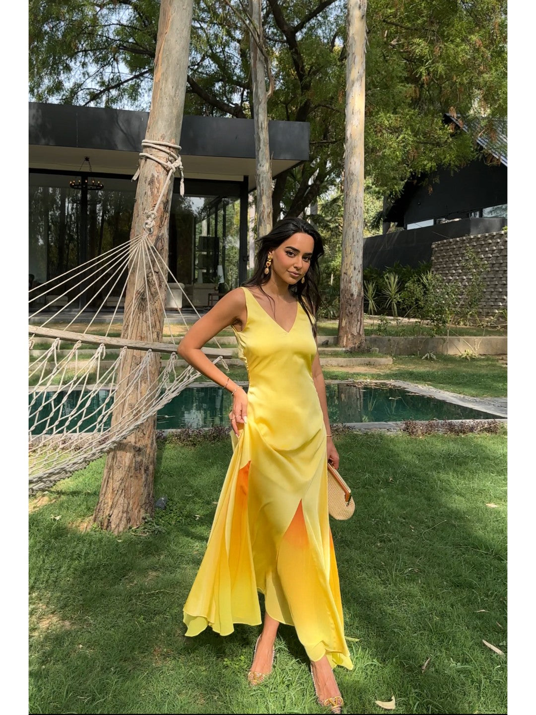 Arushi Mehra in Rina Ombre Dress