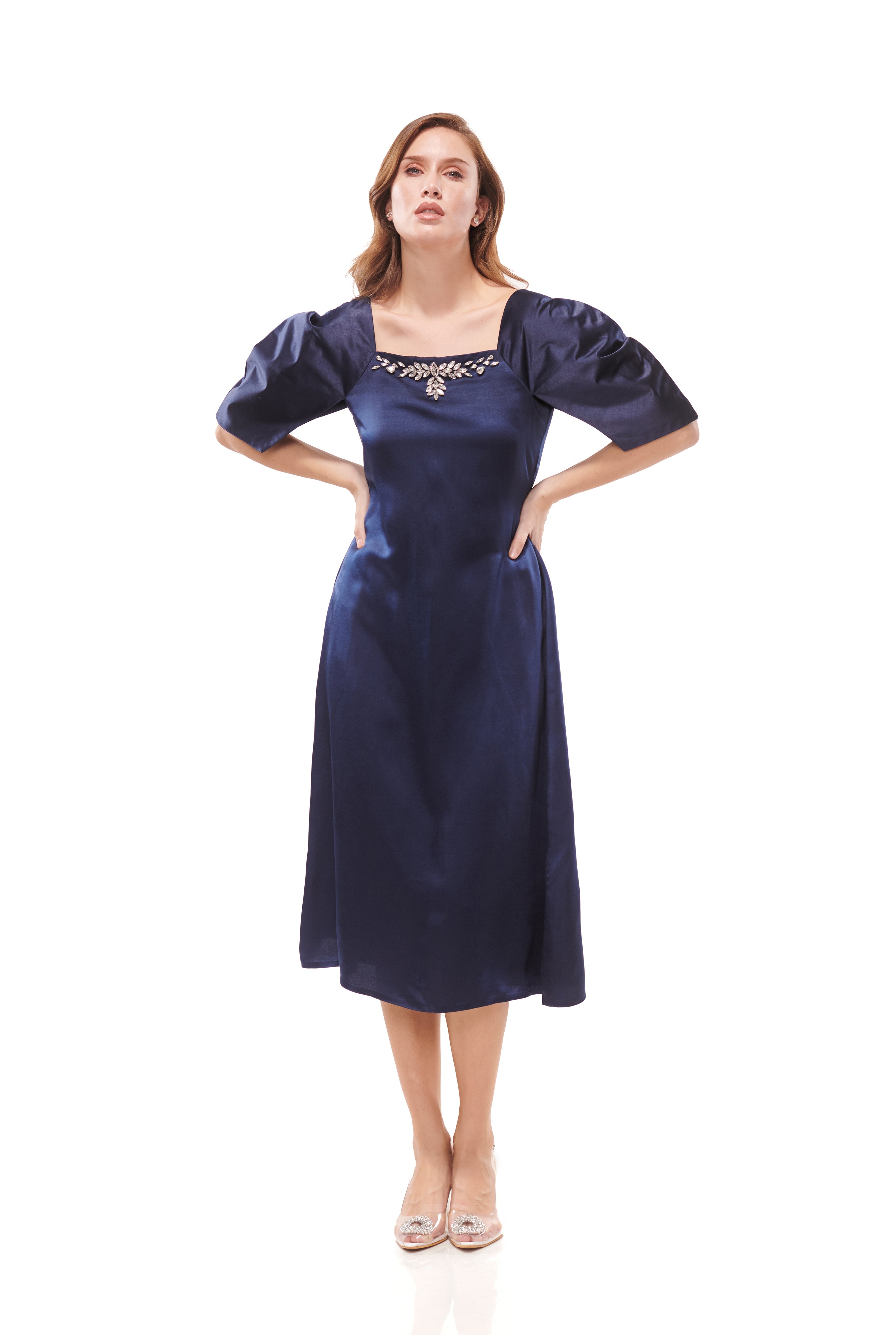 Anastasia Brooch Dress