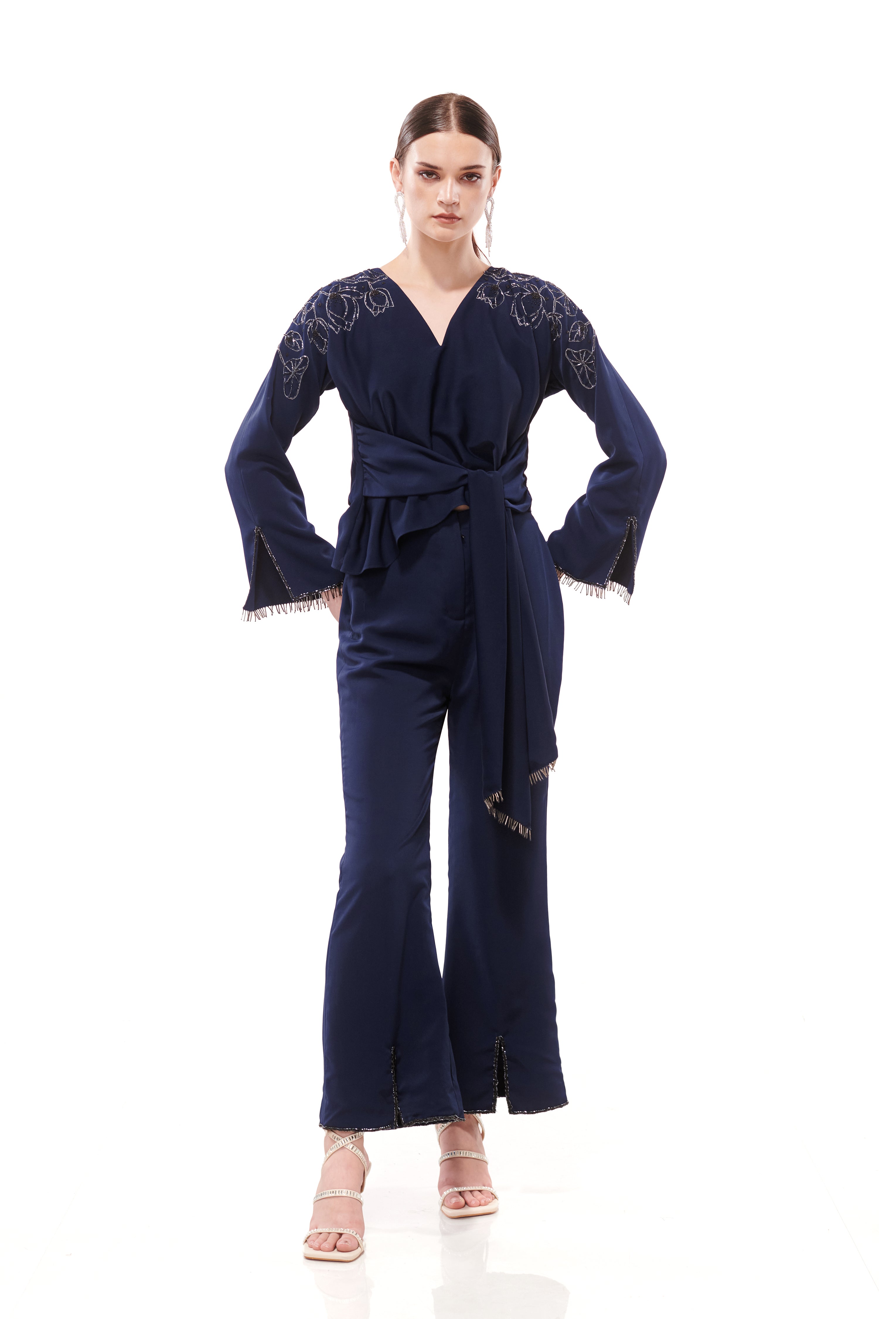 Megha Seehra in Lian Tie Up Top