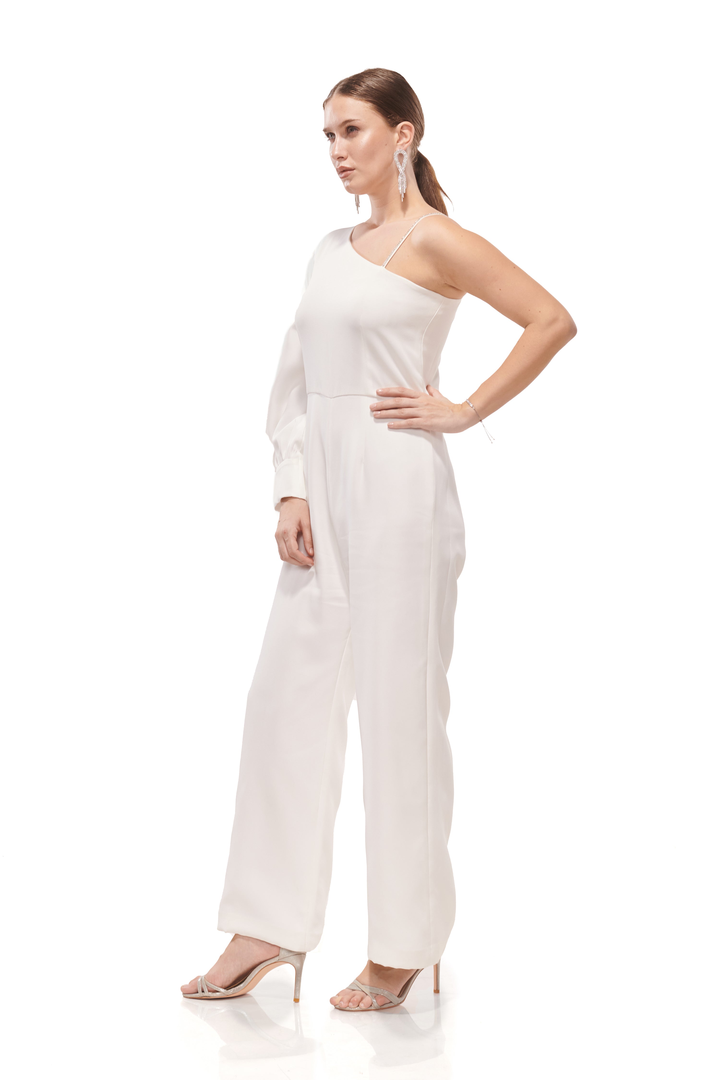 One Shoulder Jumpsuit