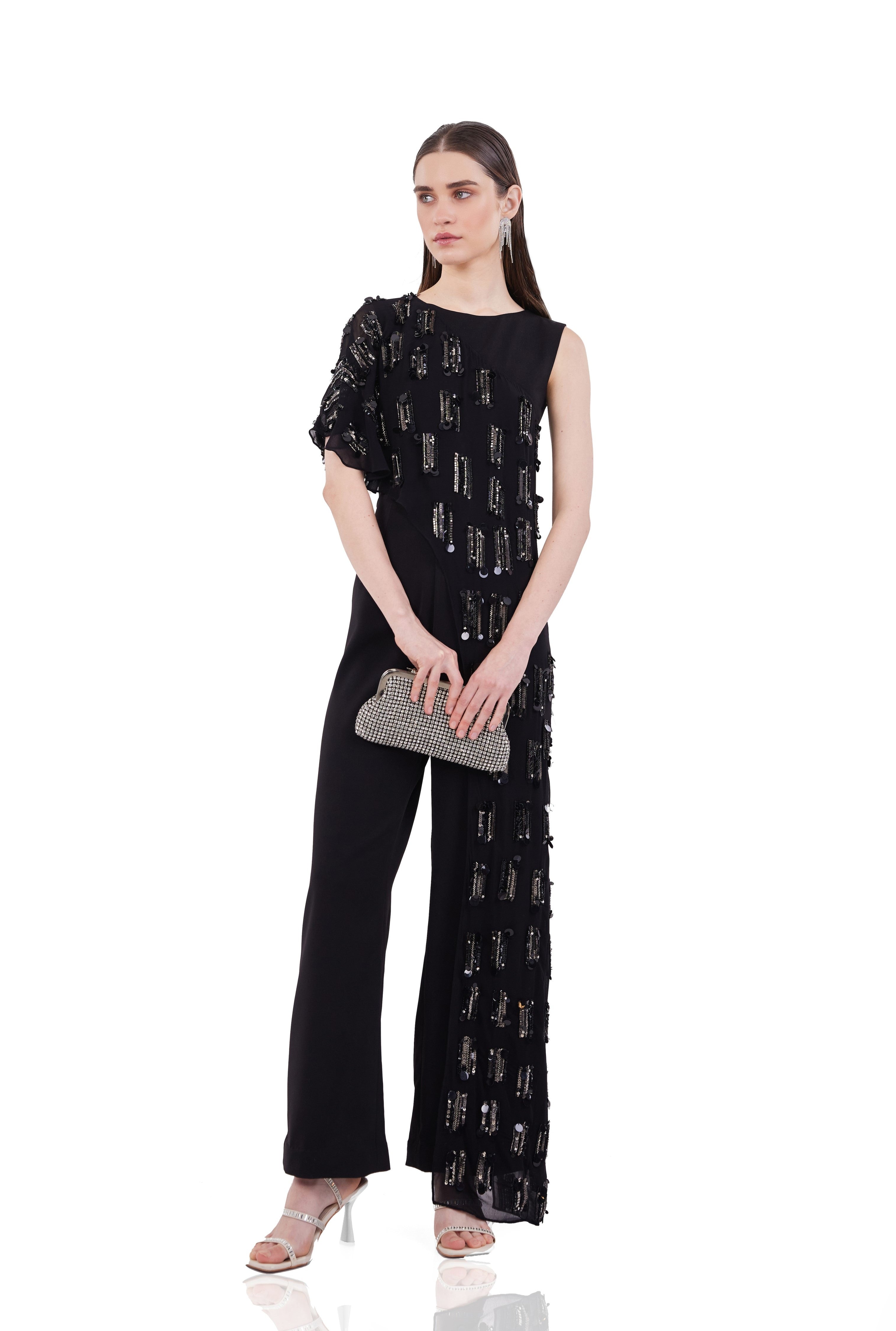 Arabella Cape Jumpsuit