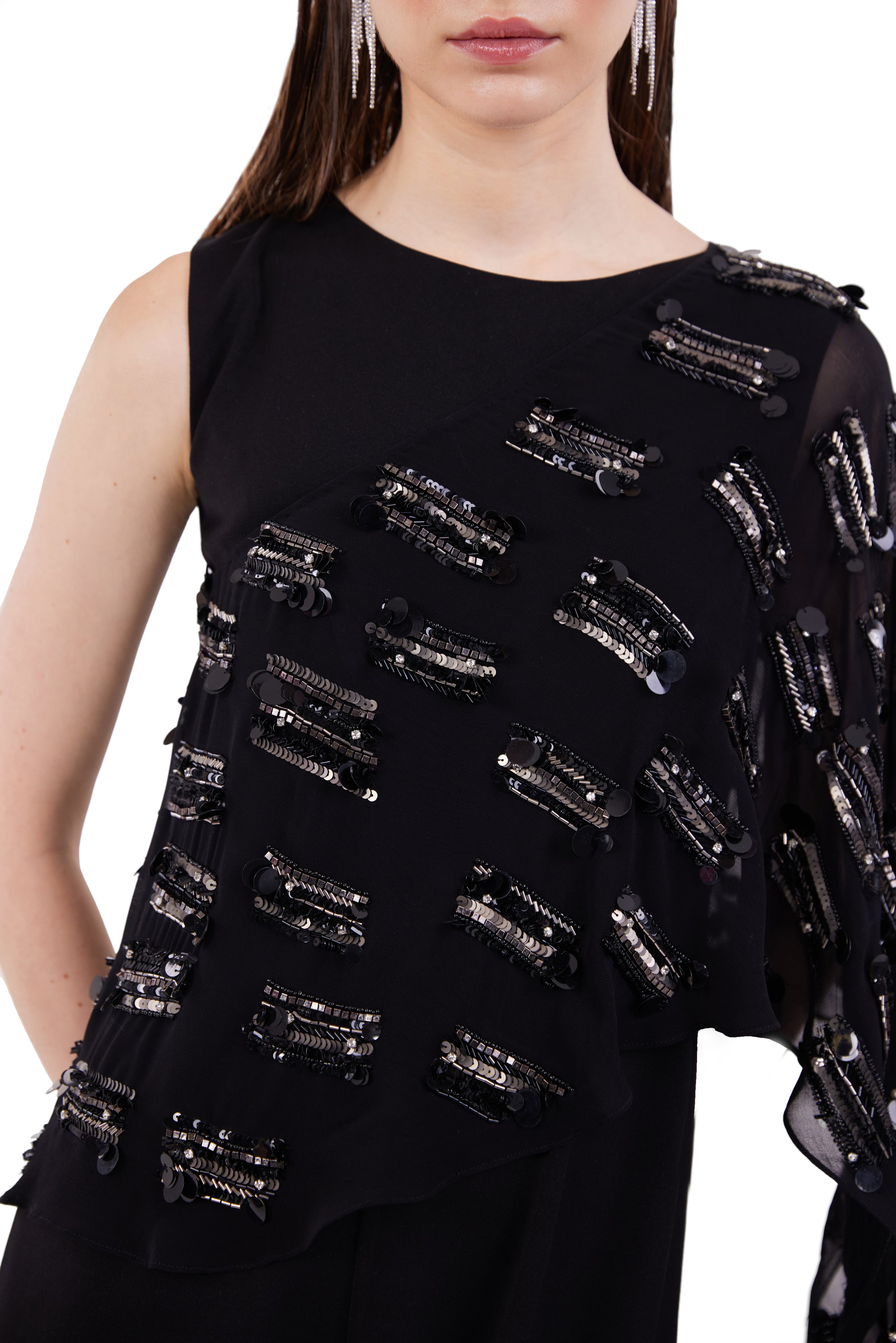 Arabella Cape Jumpsuit