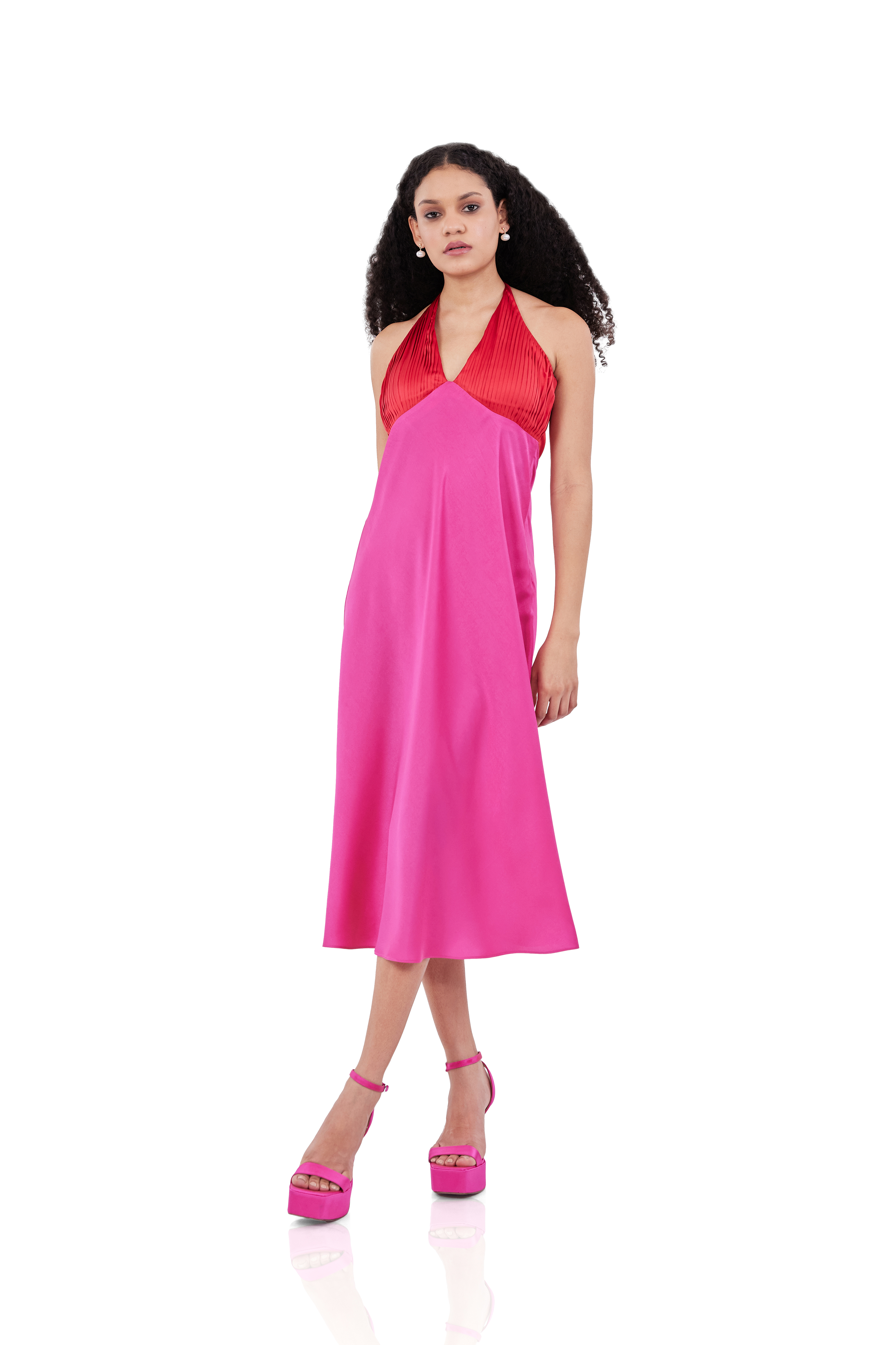 Rubal Wadhwa in Ketsara Halter Dress