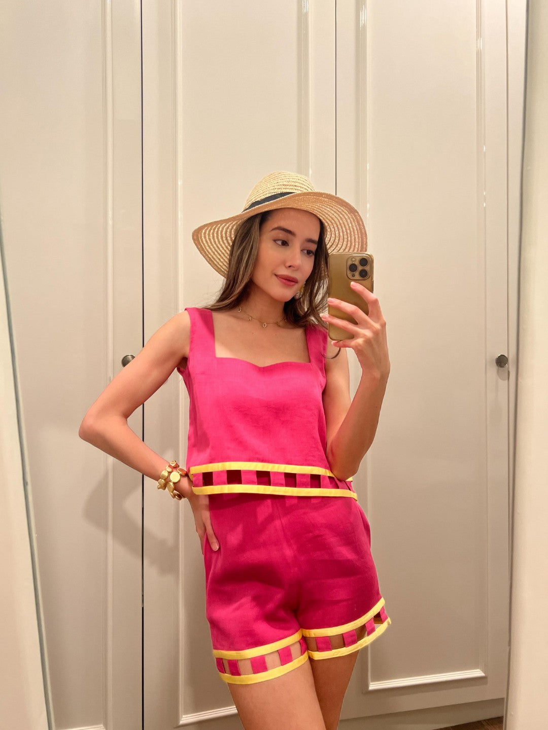 Komal Kapoor in Aspen Crop Top