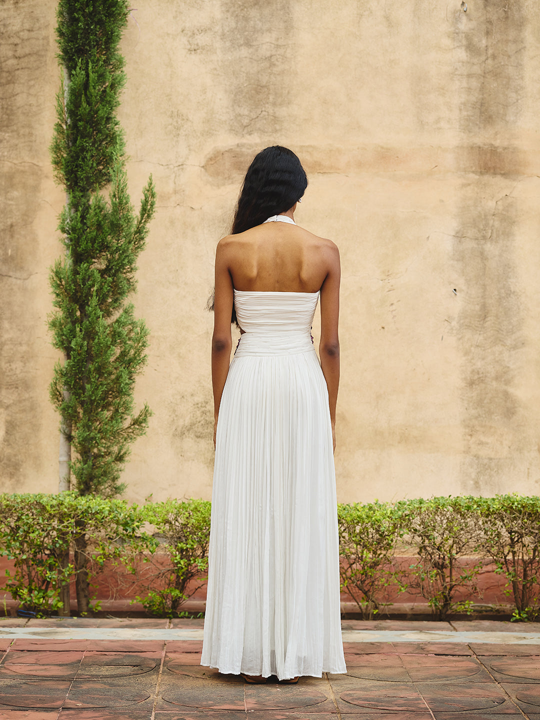 Dendria halter dress