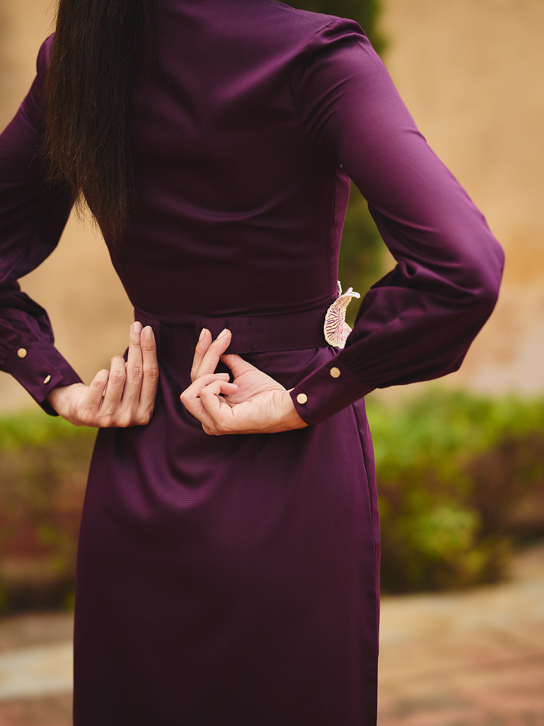 Liana Long sleeve dress