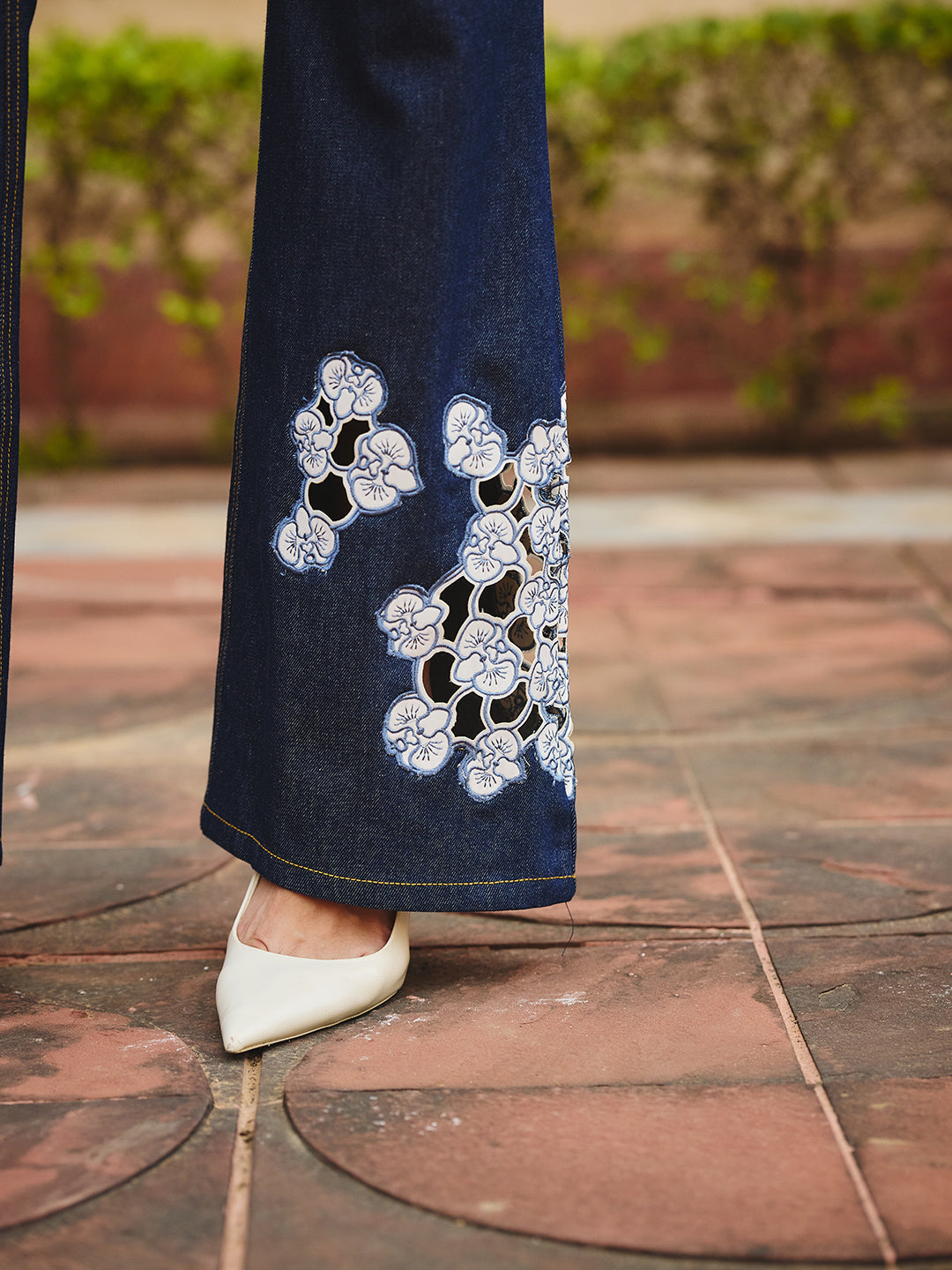 Elva flared denim