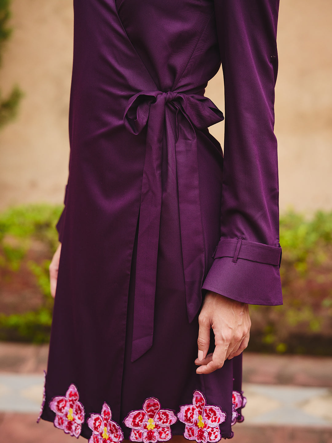 Orlaine Wrap Dress