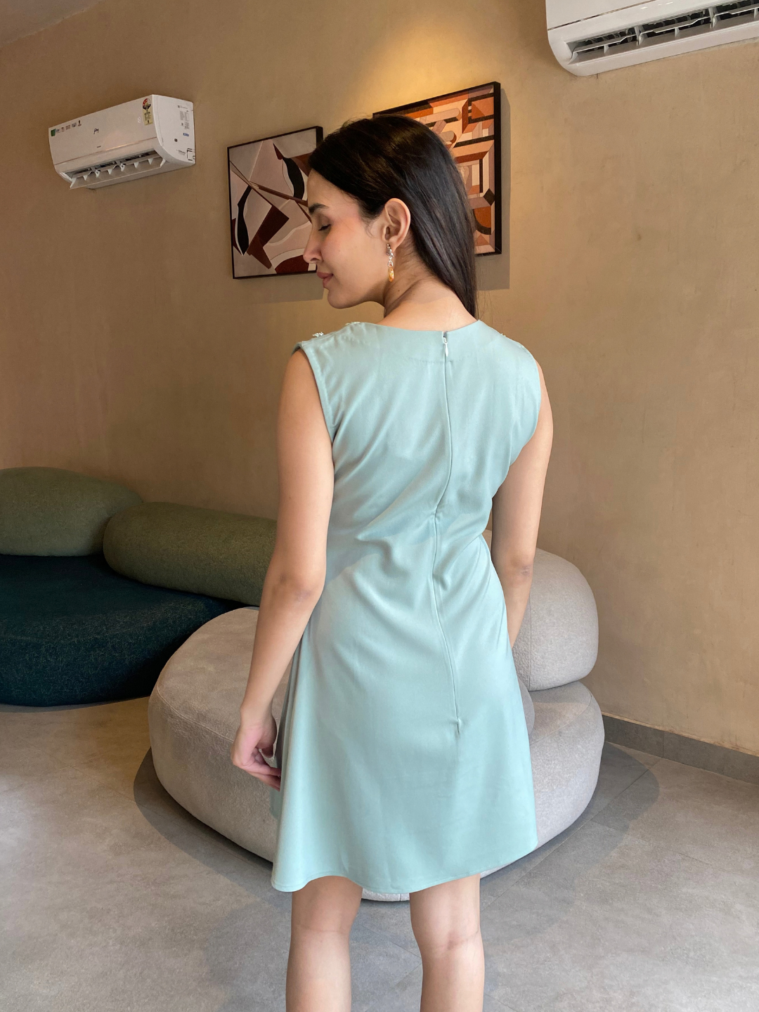 Kuan Mint Green Dress