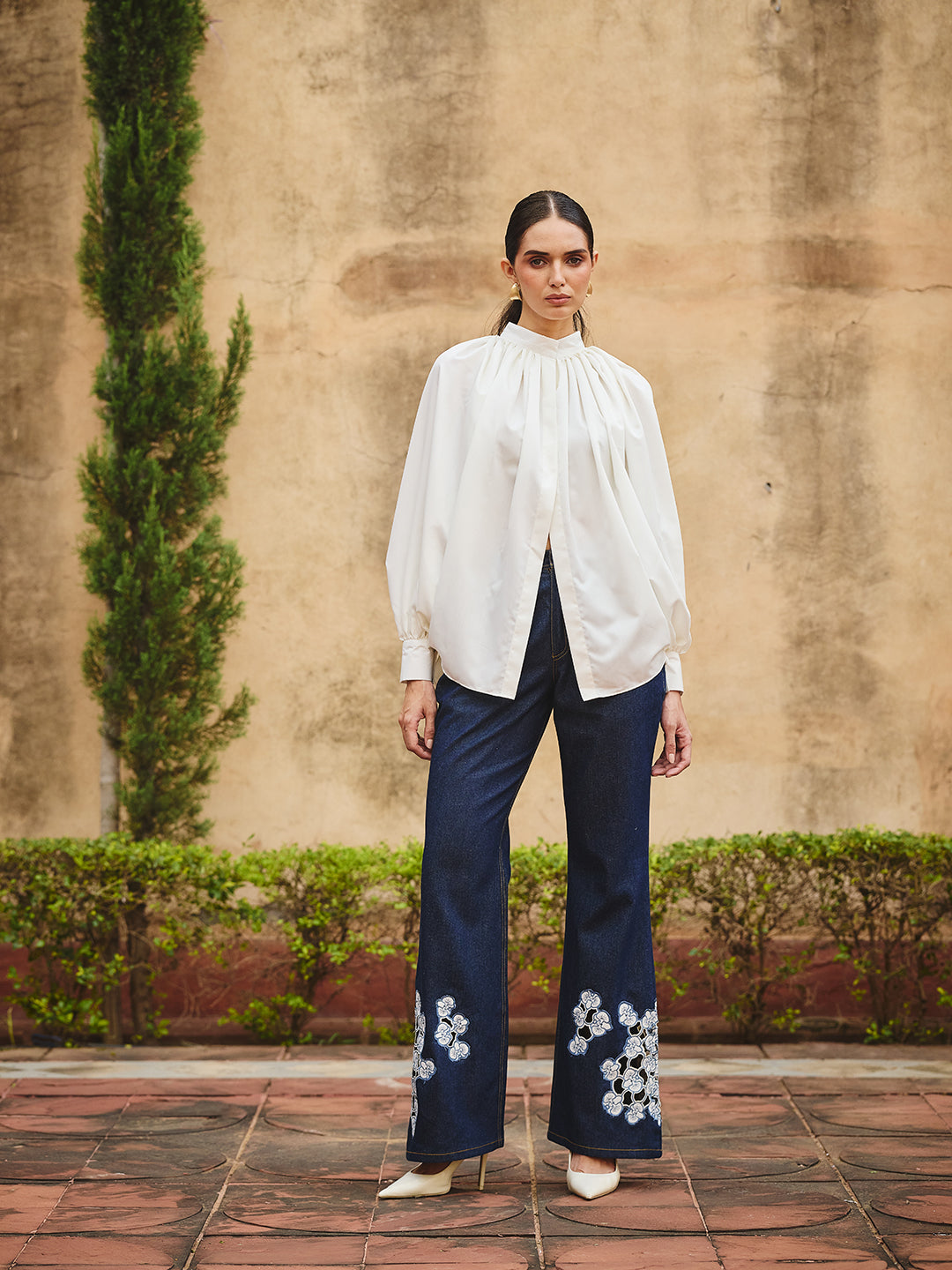Elva flared denim