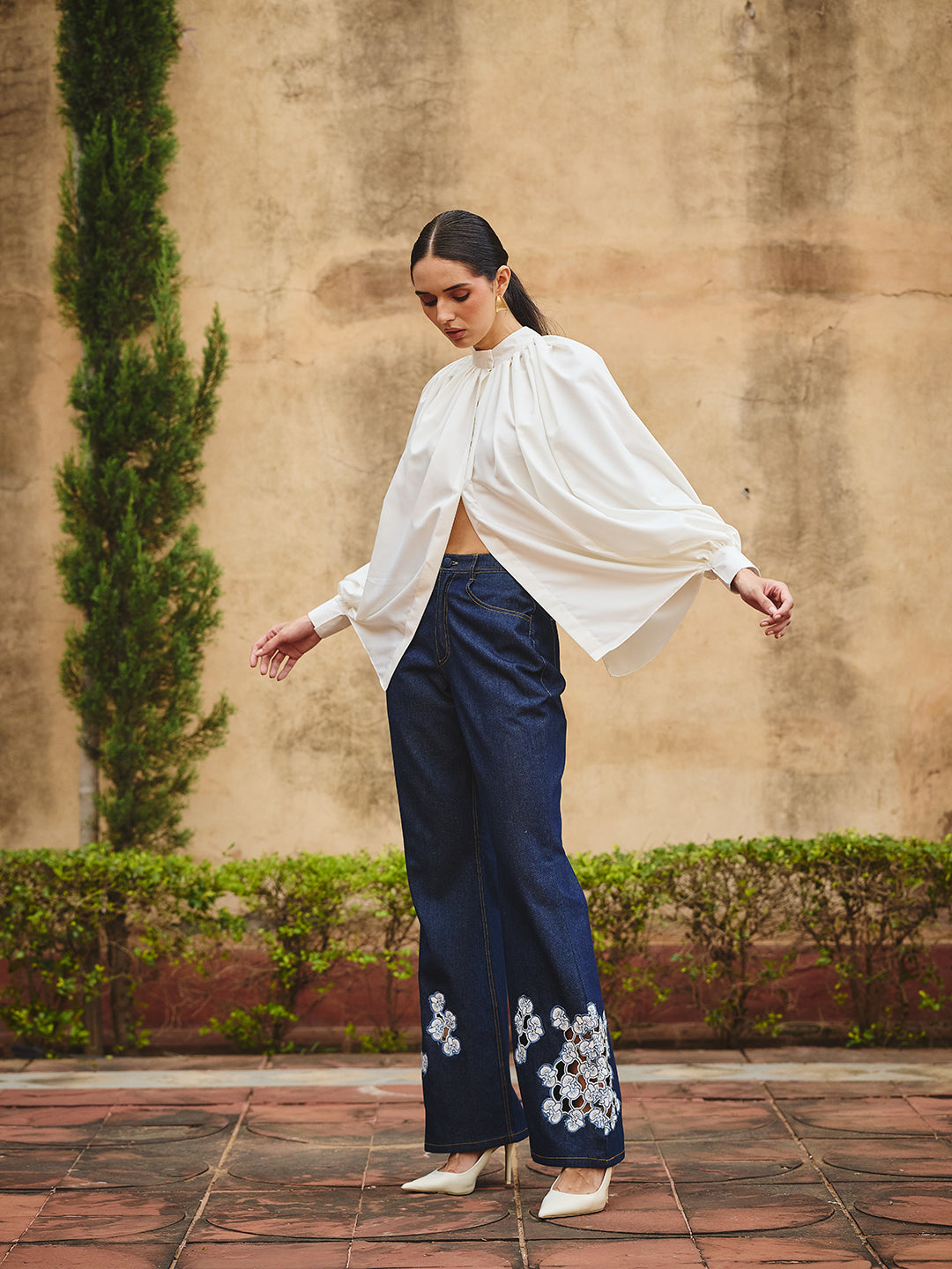 Elva flared denim