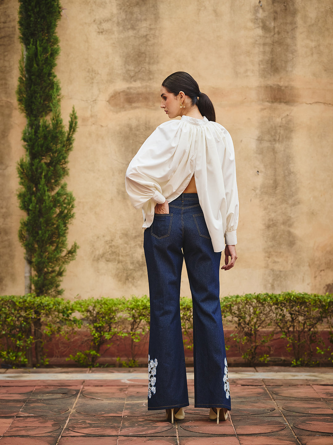 Elva flared denim