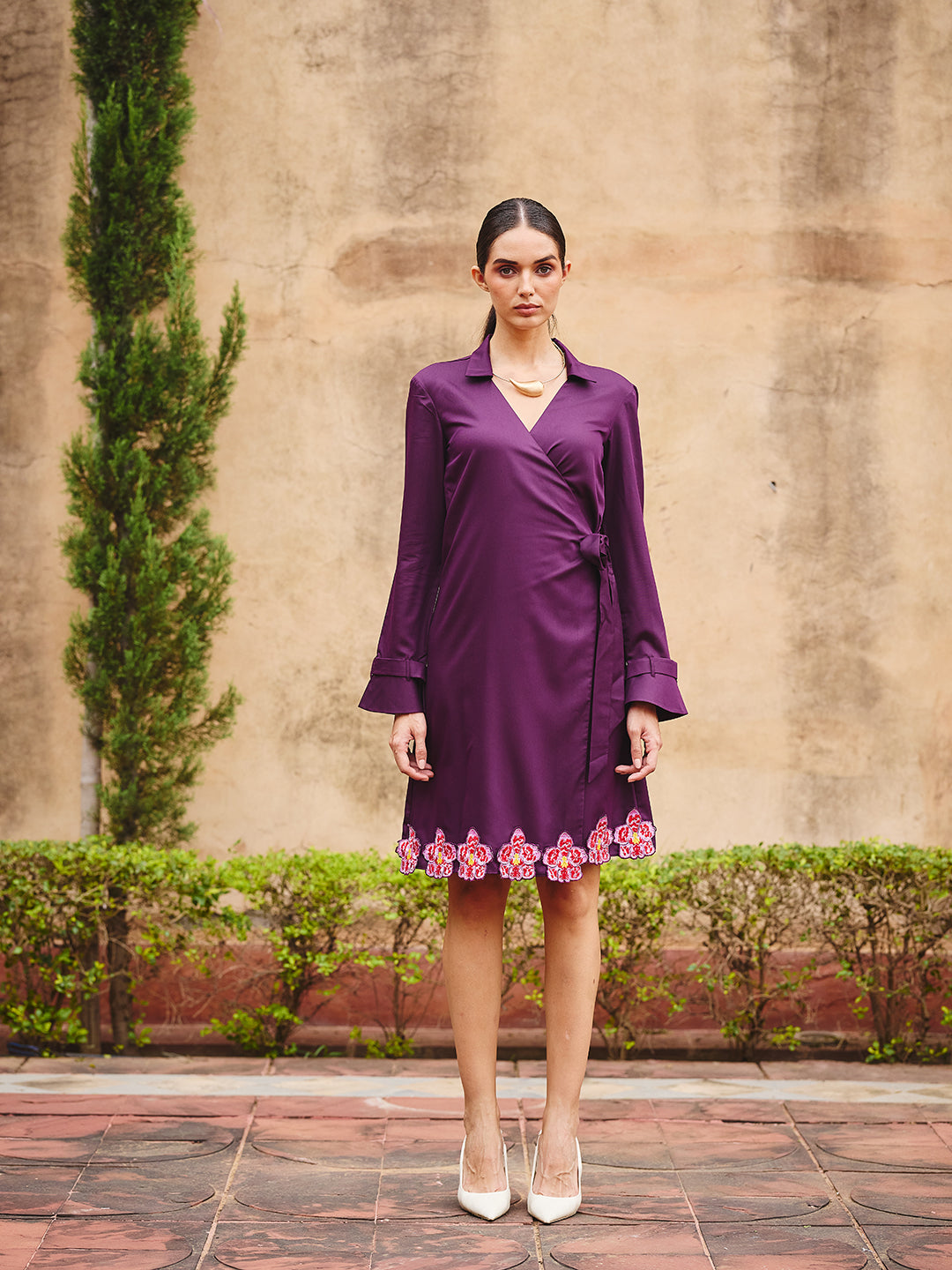 Orlaine Wrap Dress