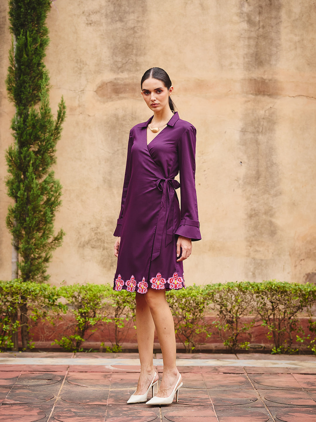 Orlaine Wrap Dress